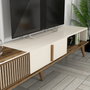 Hanah Home Milan TV - Nogal y Crema